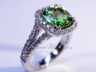 Green Cushion Peridot - Photo #3