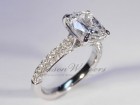 3.02 Ct's Cushion Diamond Ring - Photo #3